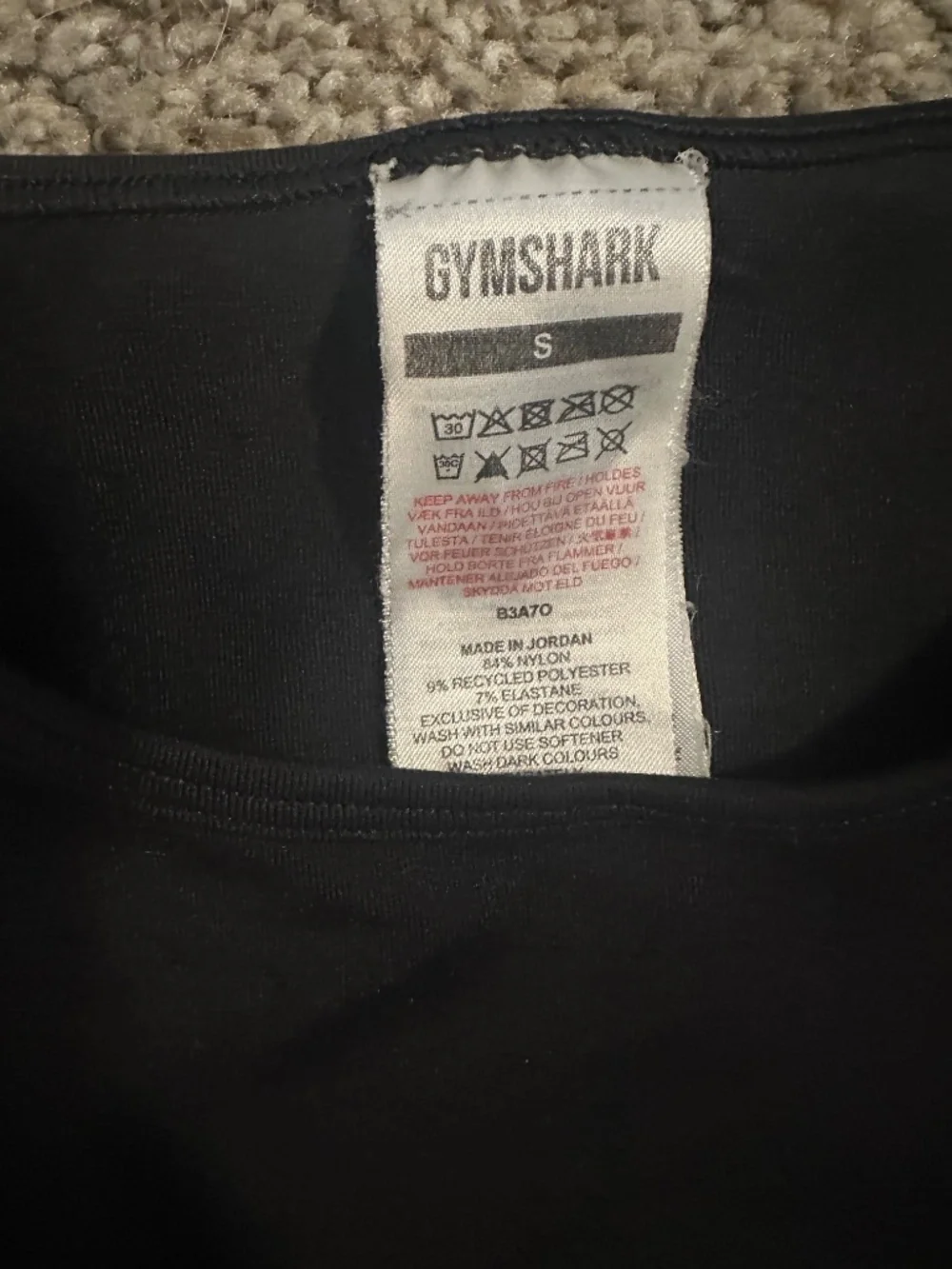 Gymshark Womens Size Small Compression Crop Tank - Picture 3 of 5